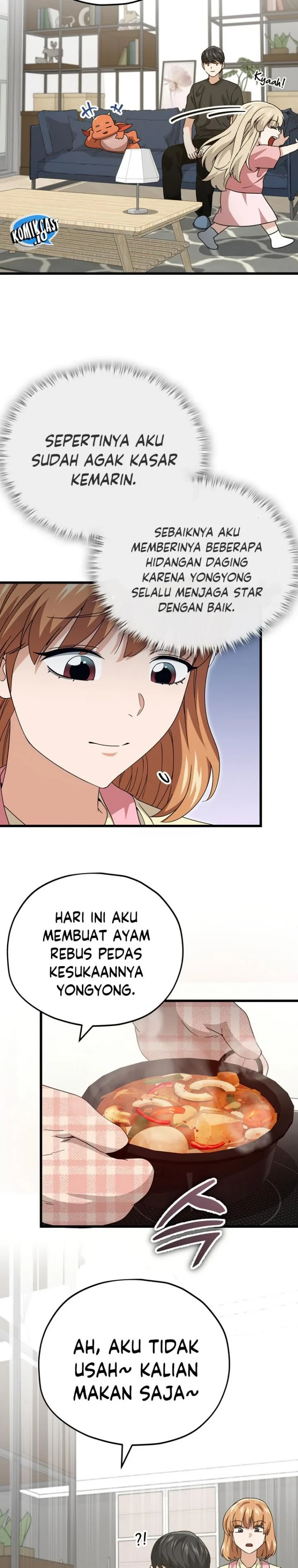 Halaman 19 — My Dad Is Too Strong Chapter 140