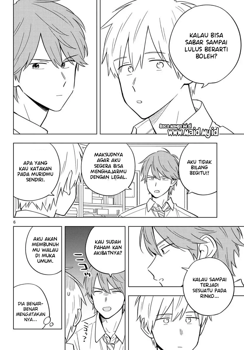 Halaman 8 — Sensei wa Koi wo Oshierarenai Chapter 39