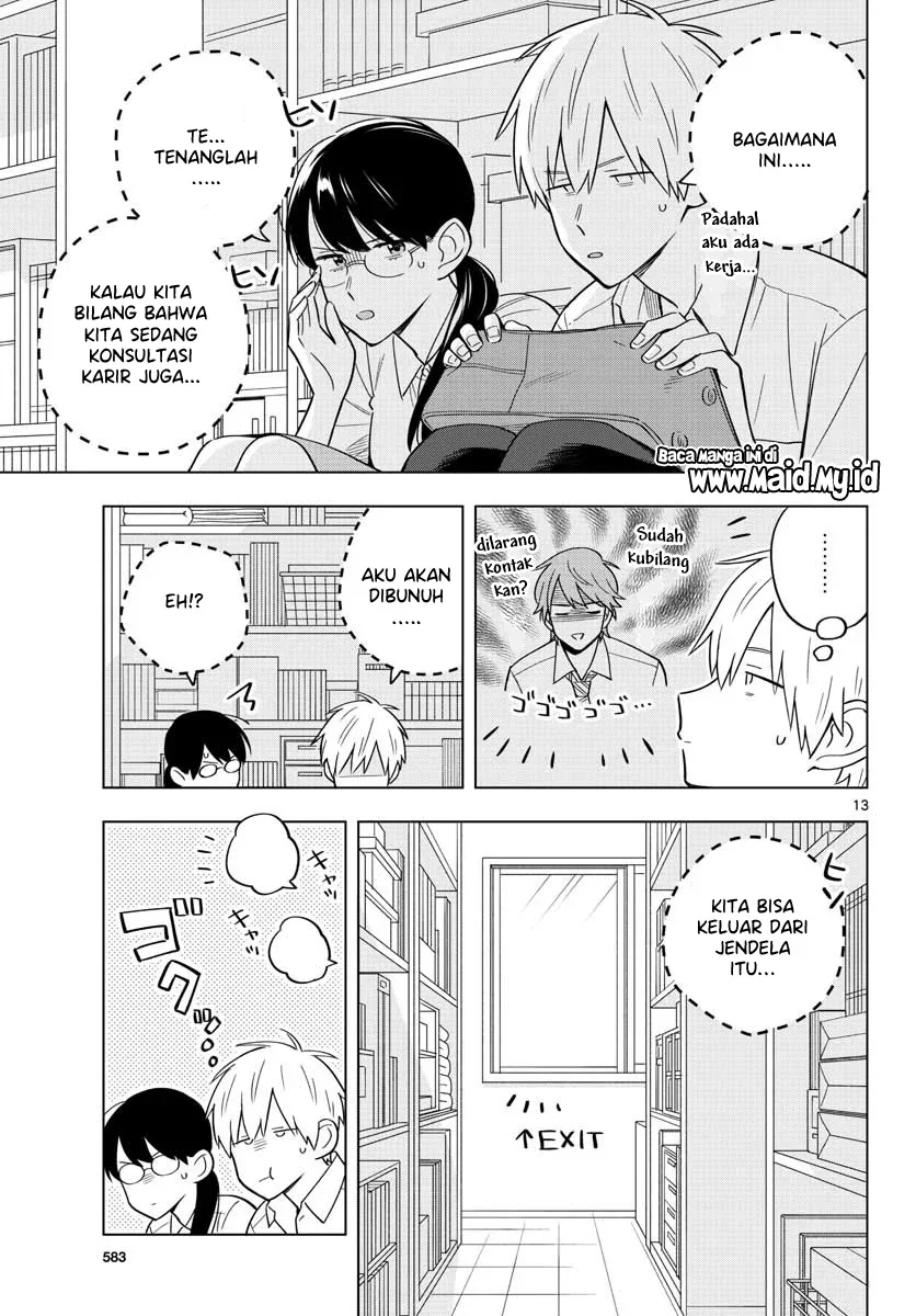 Halaman 15 — Sensei wa Koi wo Oshierarenai Chapter 39