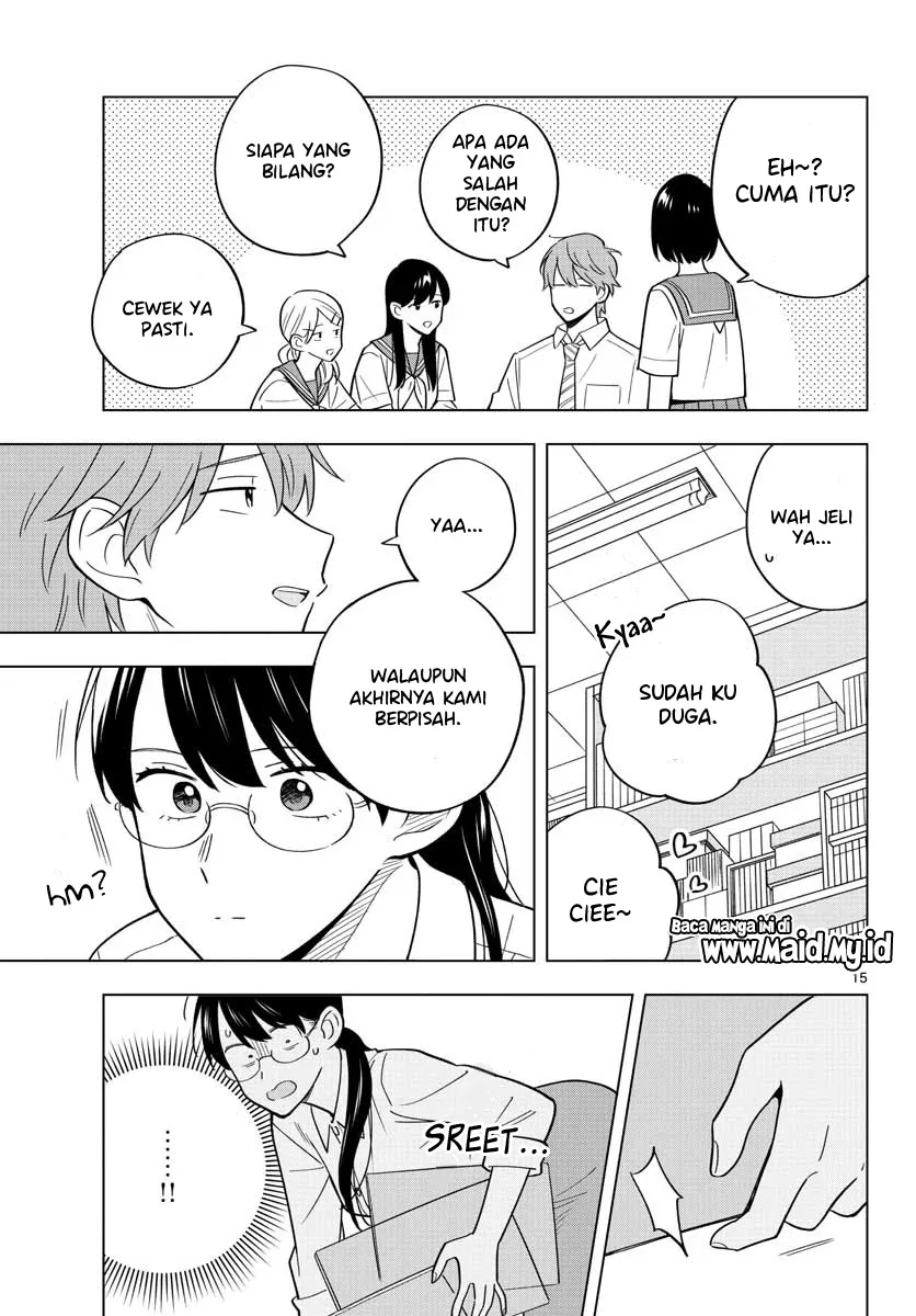 Halaman 17 — Sensei wa Koi wo Oshierarenai Chapter 39