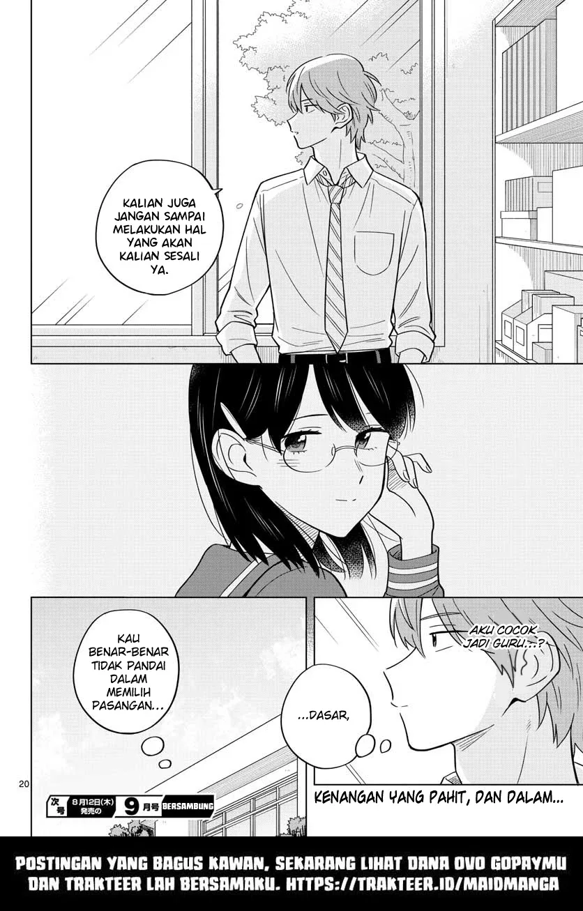 Halaman 22 — Sensei wa Koi wo Oshierarenai Chapter 39