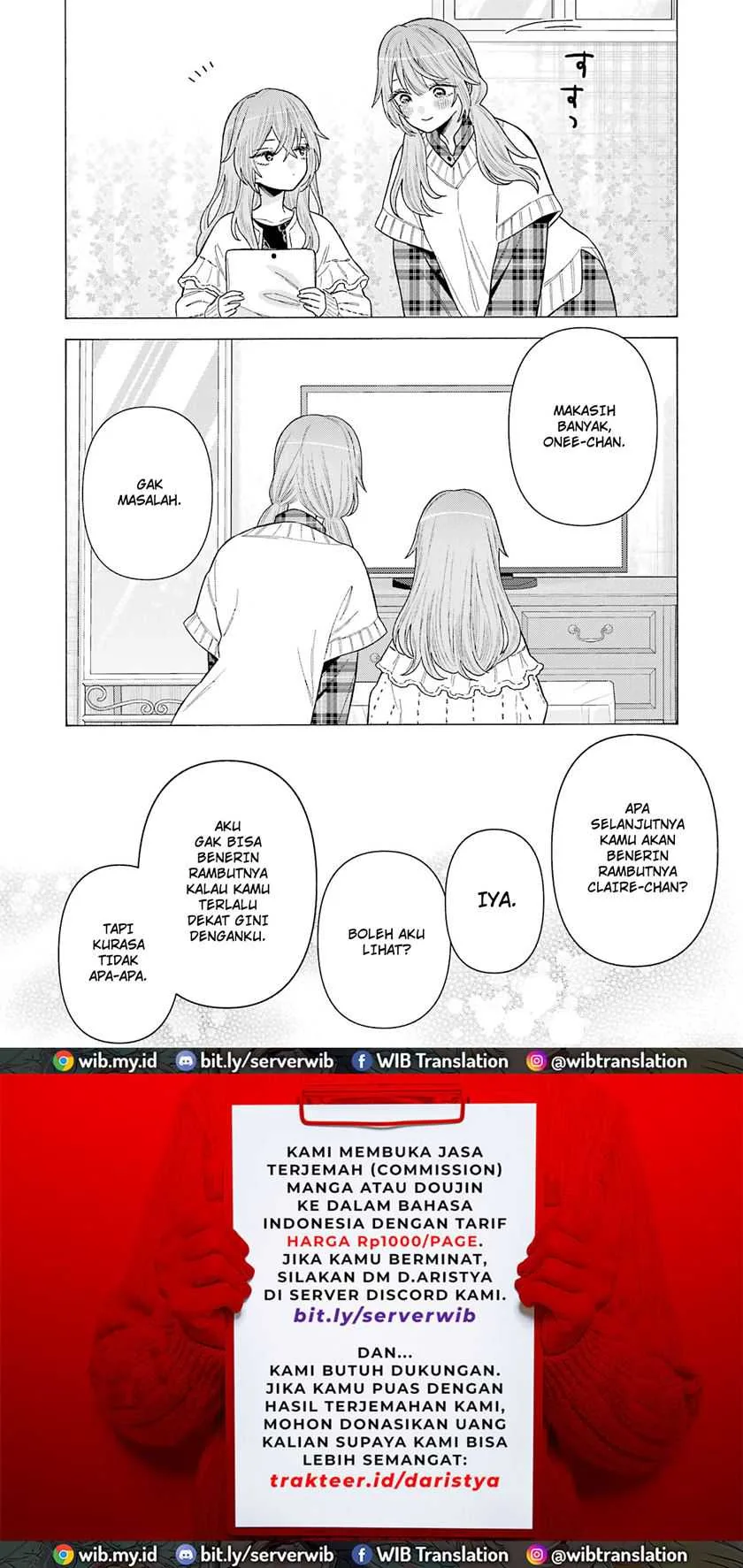 Halaman 19 — Sono Bisque Doll wa Koi wo Suru Chapter 76