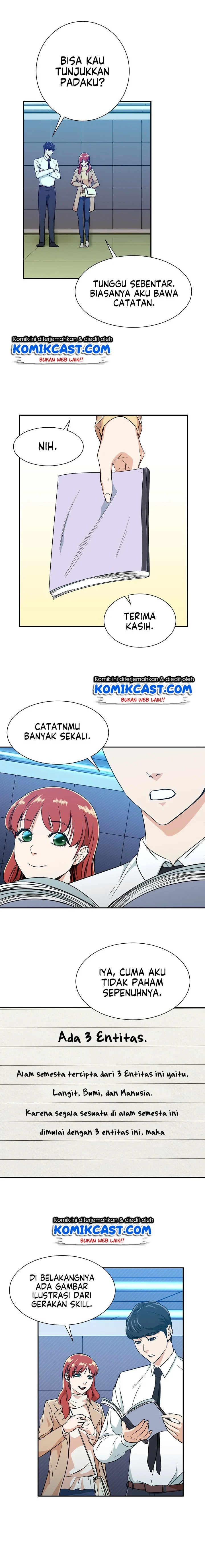 Halaman 13 — My Dad Is Too Strong Chapter 8