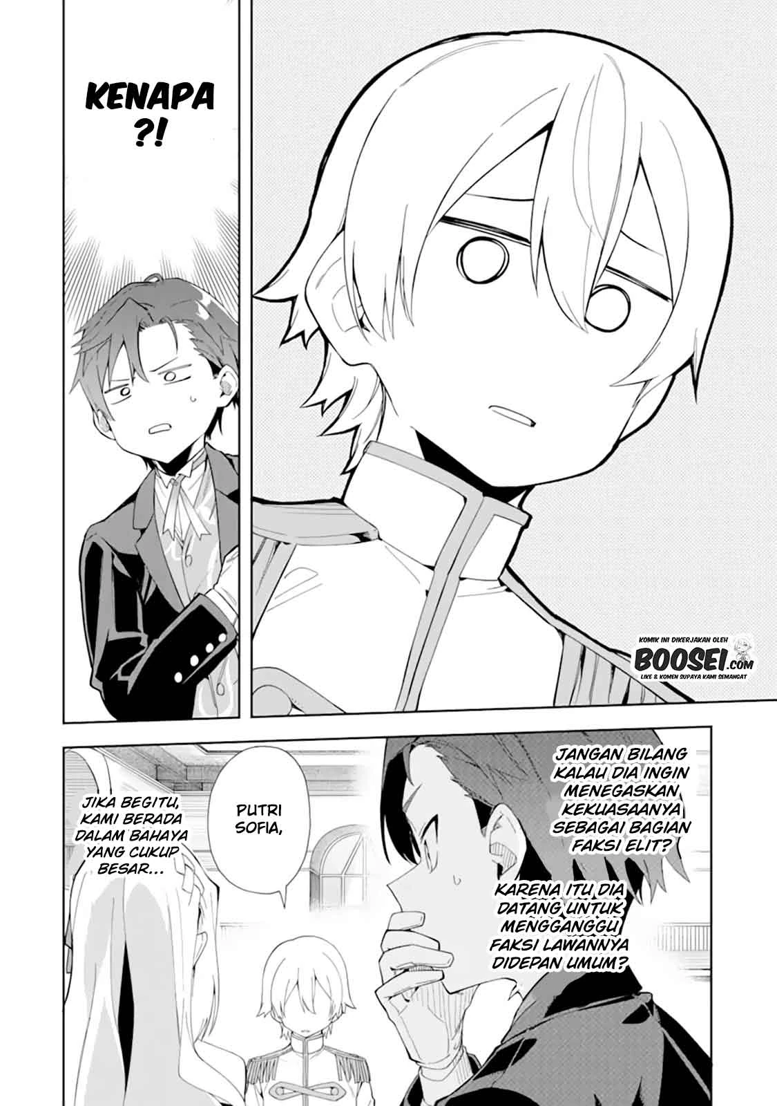 Halaman 8 — Akuyaku Reijou no Shitsuji-sama: Hametsu Flag wa Ore ga Tsubusasete Itadakimasu Chapter 9