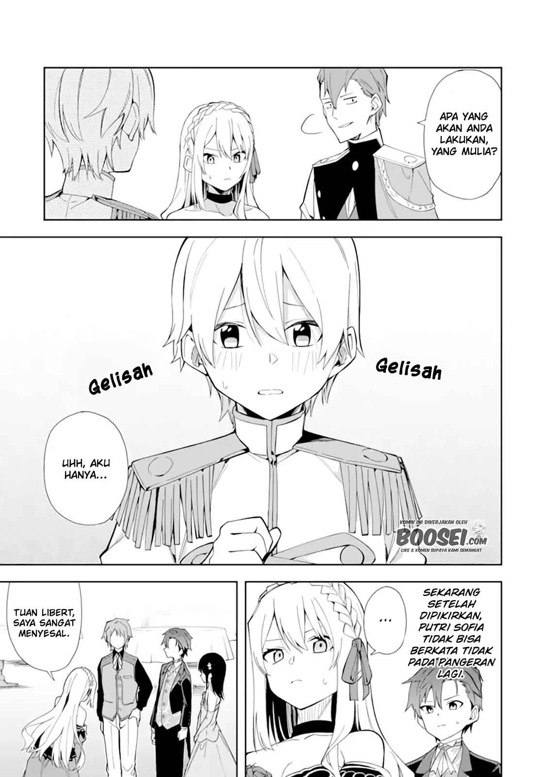 Halaman 10 — Akuyaku Reijou no Shitsuji-sama: Hametsu Flag wa Ore ga Tsubusasete Itadakimasu Chapter 9