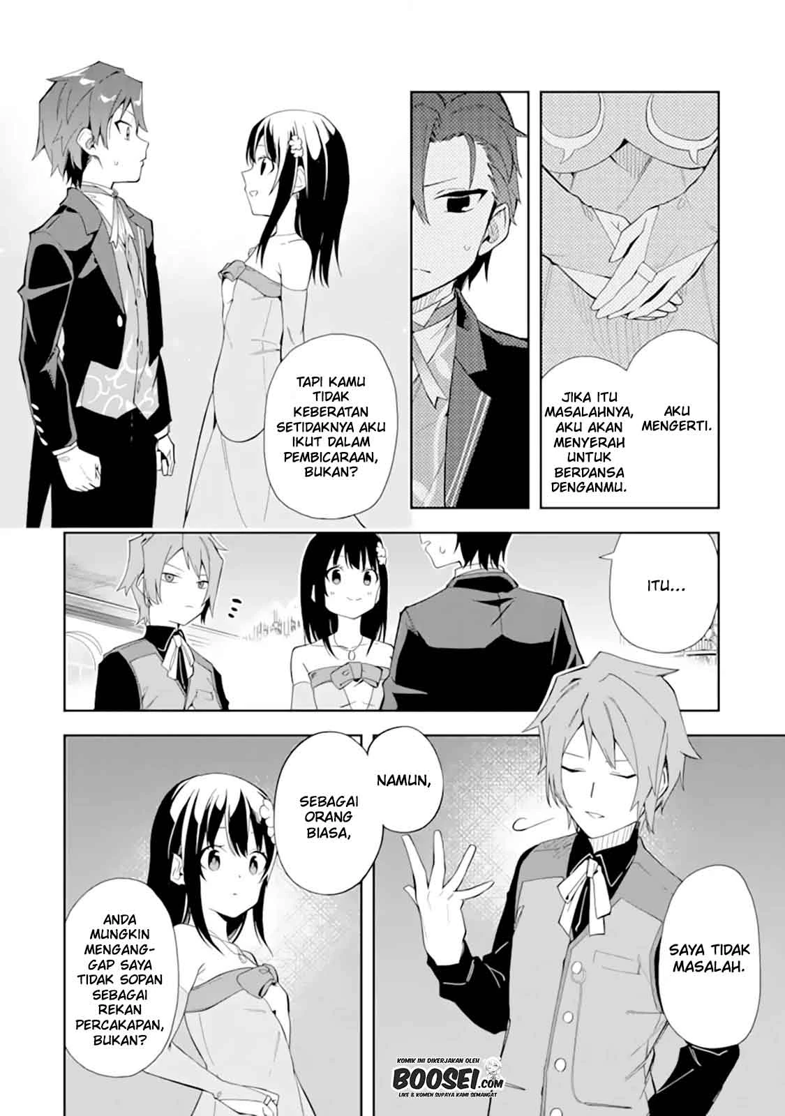 Halaman 13 — Akuyaku Reijou no Shitsuji-sama: Hametsu Flag wa Ore ga Tsubusasete Itadakimasu Chapter 9