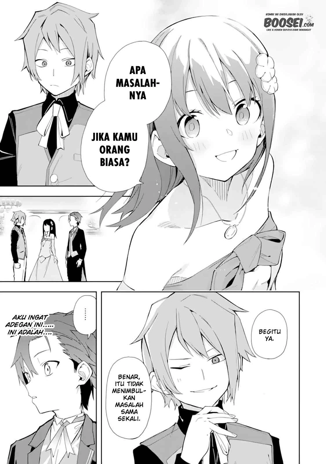 Halaman 14 — Akuyaku Reijou no Shitsuji-sama: Hametsu Flag wa Ore ga Tsubusasete Itadakimasu Chapter 9