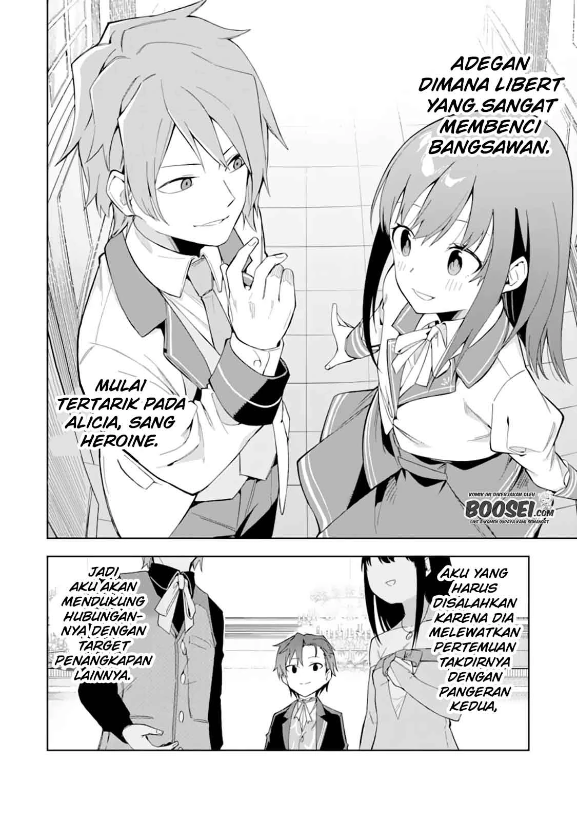 Halaman 15 — Akuyaku Reijou no Shitsuji-sama: Hametsu Flag wa Ore ga Tsubusasete Itadakimasu Chapter 9