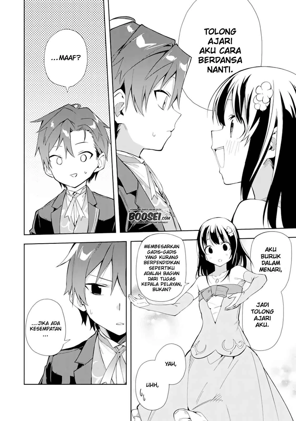 Halaman 23 — Akuyaku Reijou no Shitsuji-sama: Hametsu Flag wa Ore ga Tsubusasete Itadakimasu Chapter 9