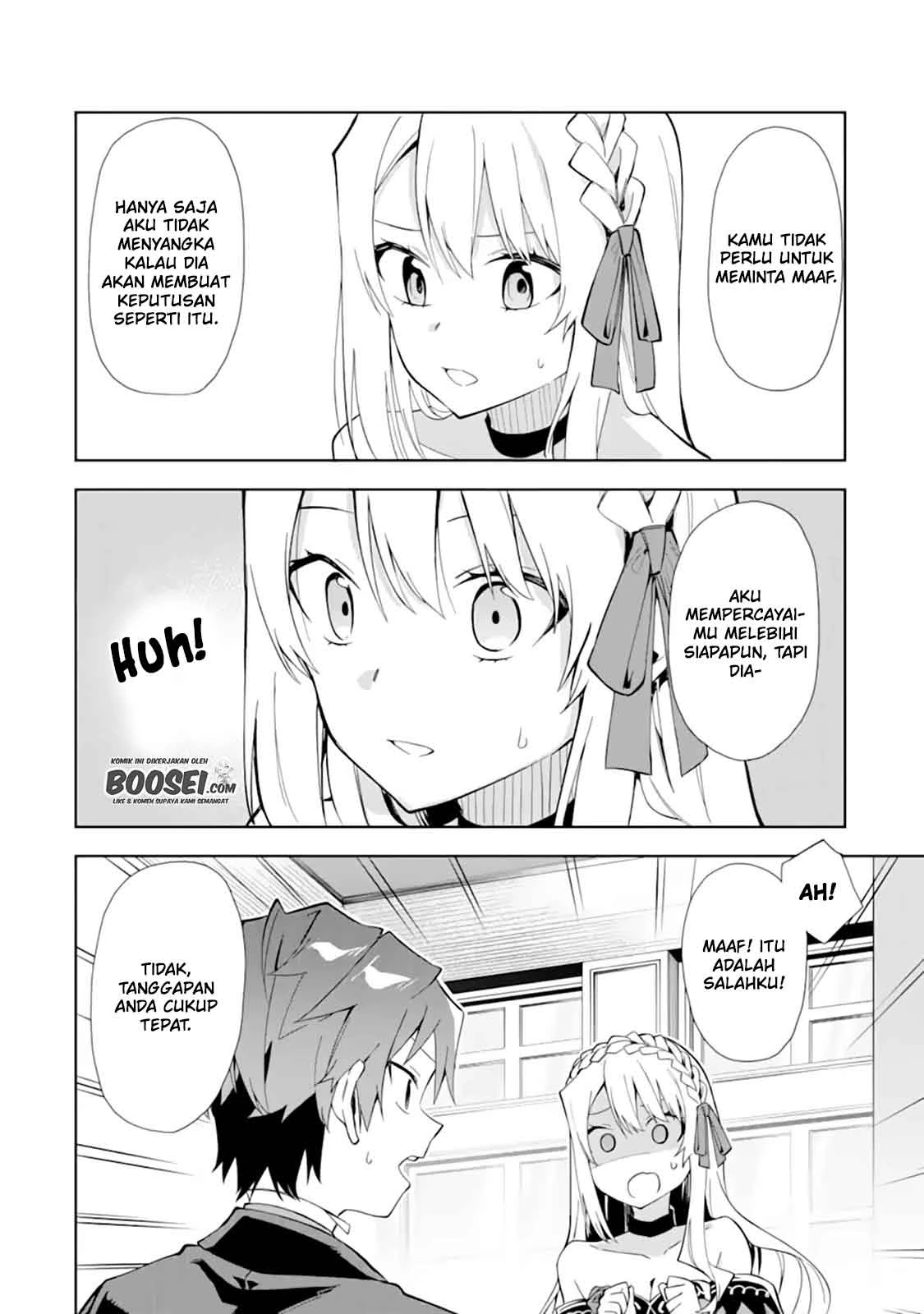 Halaman 27 — Akuyaku Reijou no Shitsuji-sama: Hametsu Flag wa Ore ga Tsubusasete Itadakimasu Chapter 9