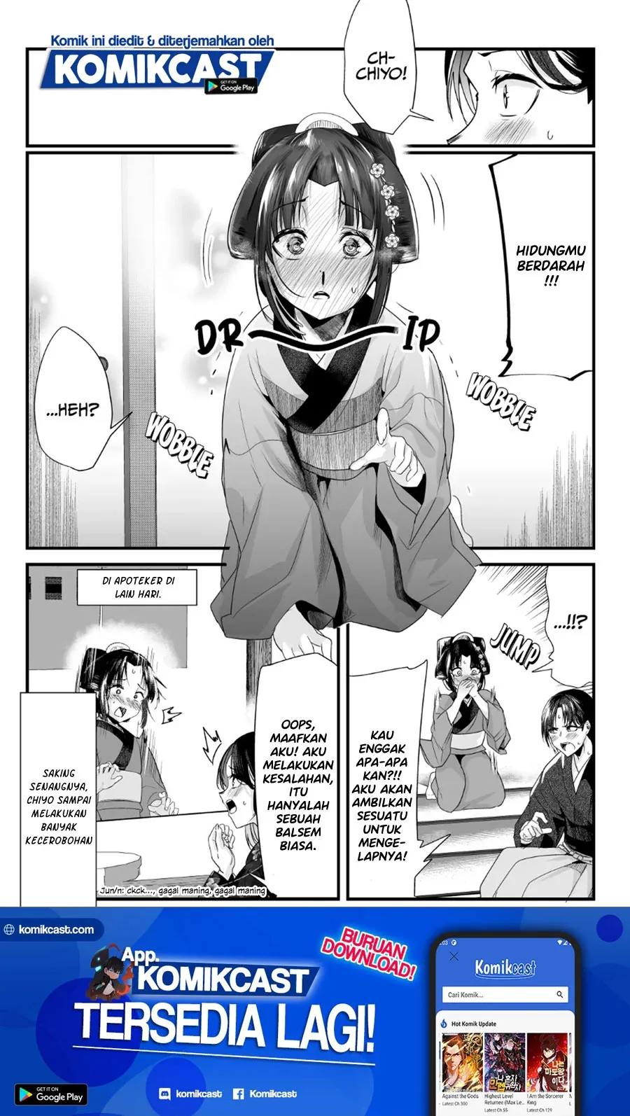 Halaman 5 — Totsuidekita Yome ga Aisouwarai Bakari shiteru Chapter 40