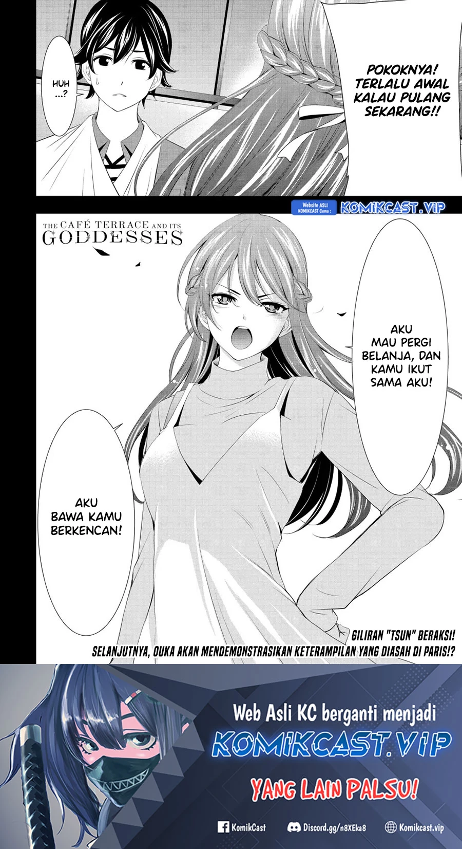 Halaman 17 — Megami no Café Terrace Chapter 118