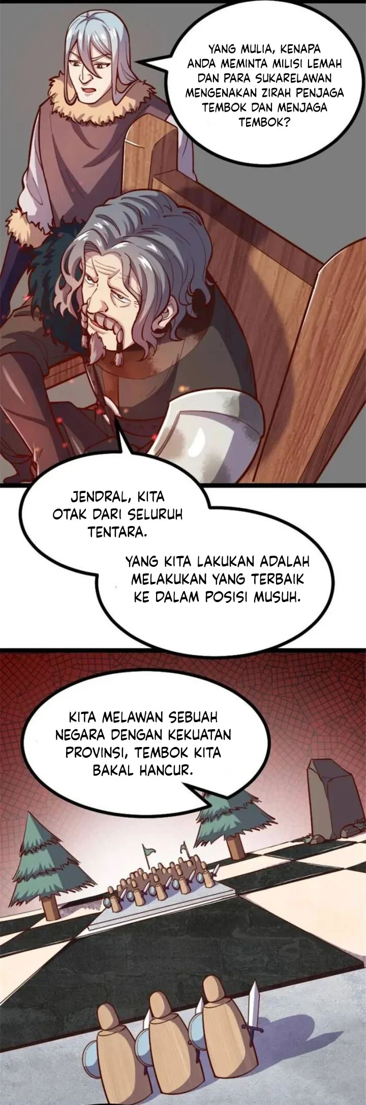 Halaman 19 — Record of The Mightiest Lord Chapter 56