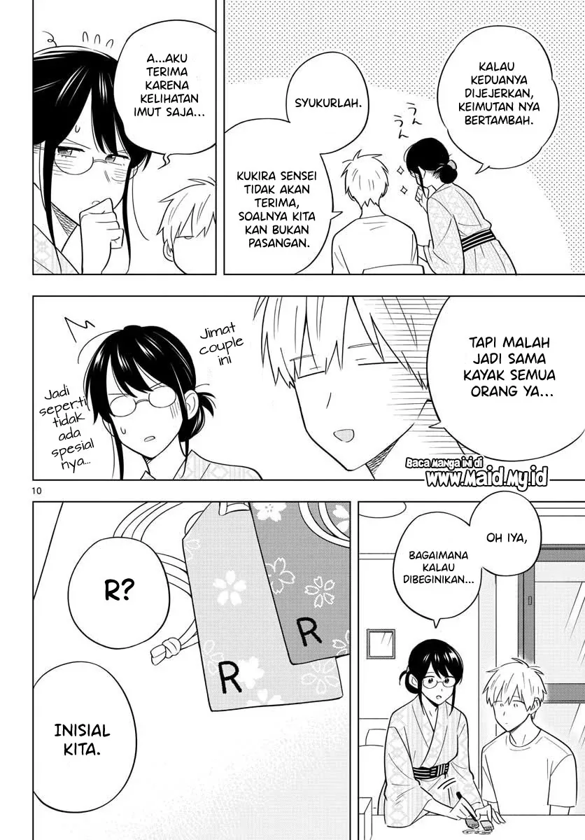 Halaman 11 — Sensei wa Koi wo Oshierarenai Chapter 36