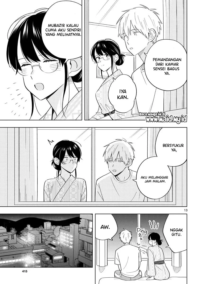 Halaman 14 — Sensei wa Koi wo Oshierarenai Chapter 36