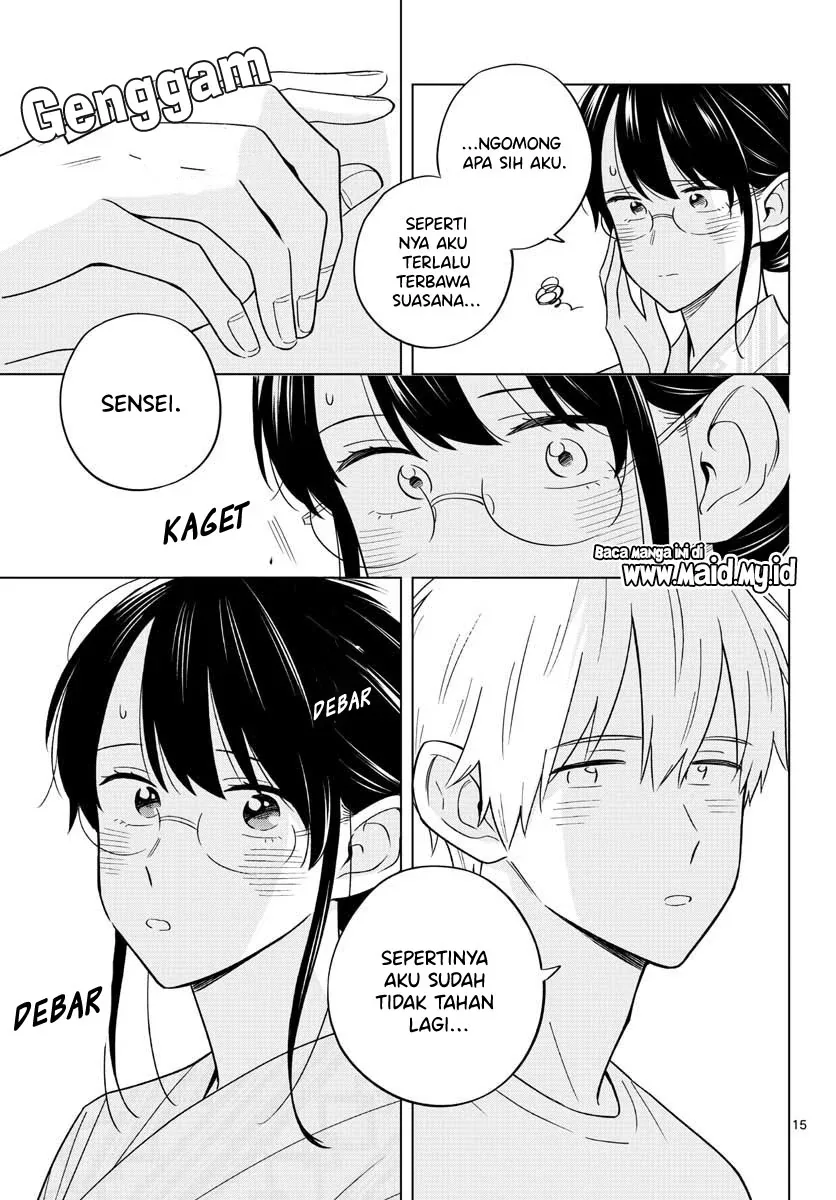 Halaman 16 — Sensei wa Koi wo Oshierarenai Chapter 36