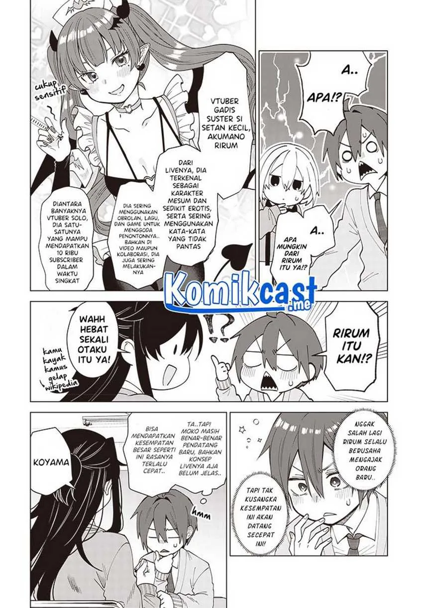 Halaman 3 — VTuber wa Mama Naranai! Chapter 4.1