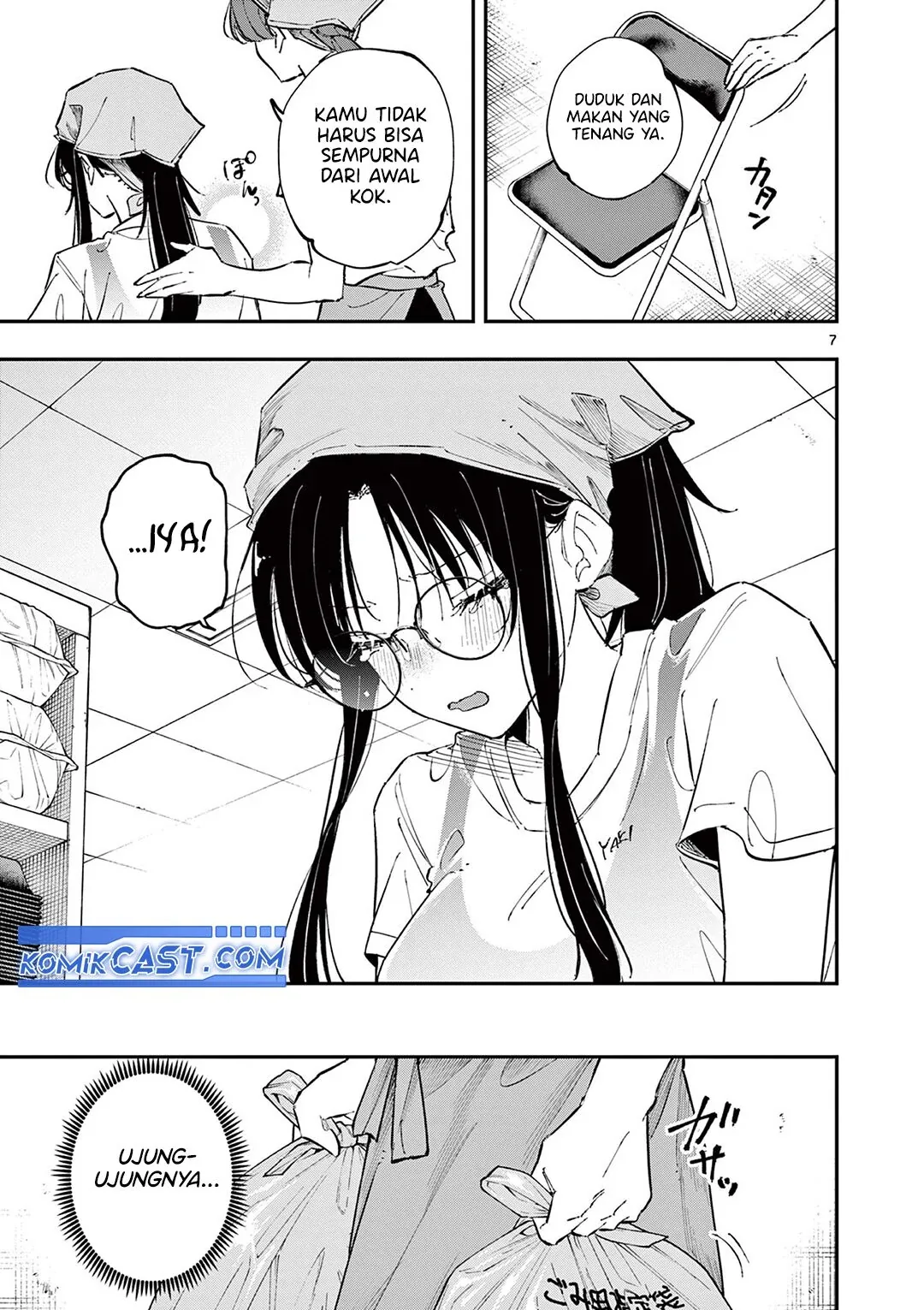 Halaman 8 — Tonari no Seki no Yatsu ga Souiu Me de Mitekuru Chapter 55