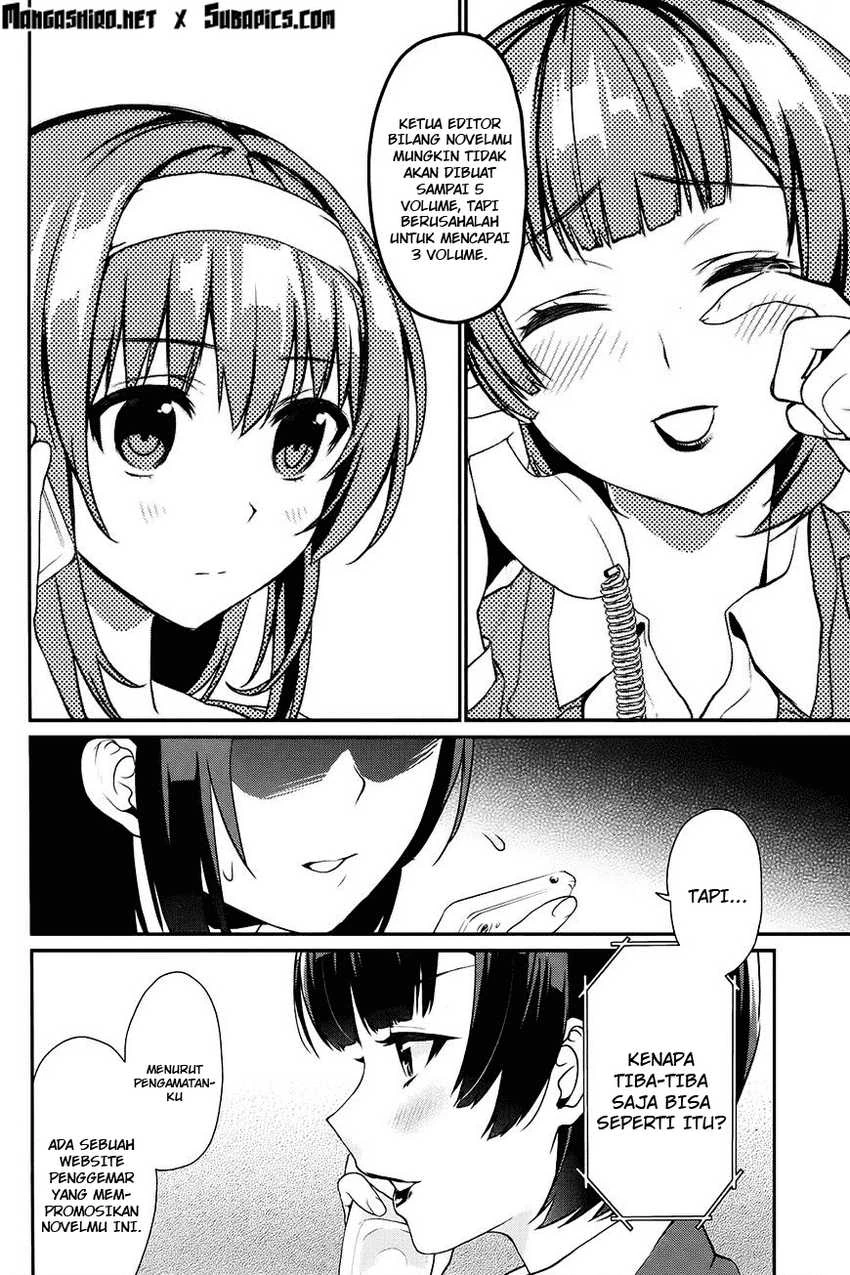 Halaman 8 — Saenai Heroine no Sodatekata: Koisuru Metronome Chapter 9