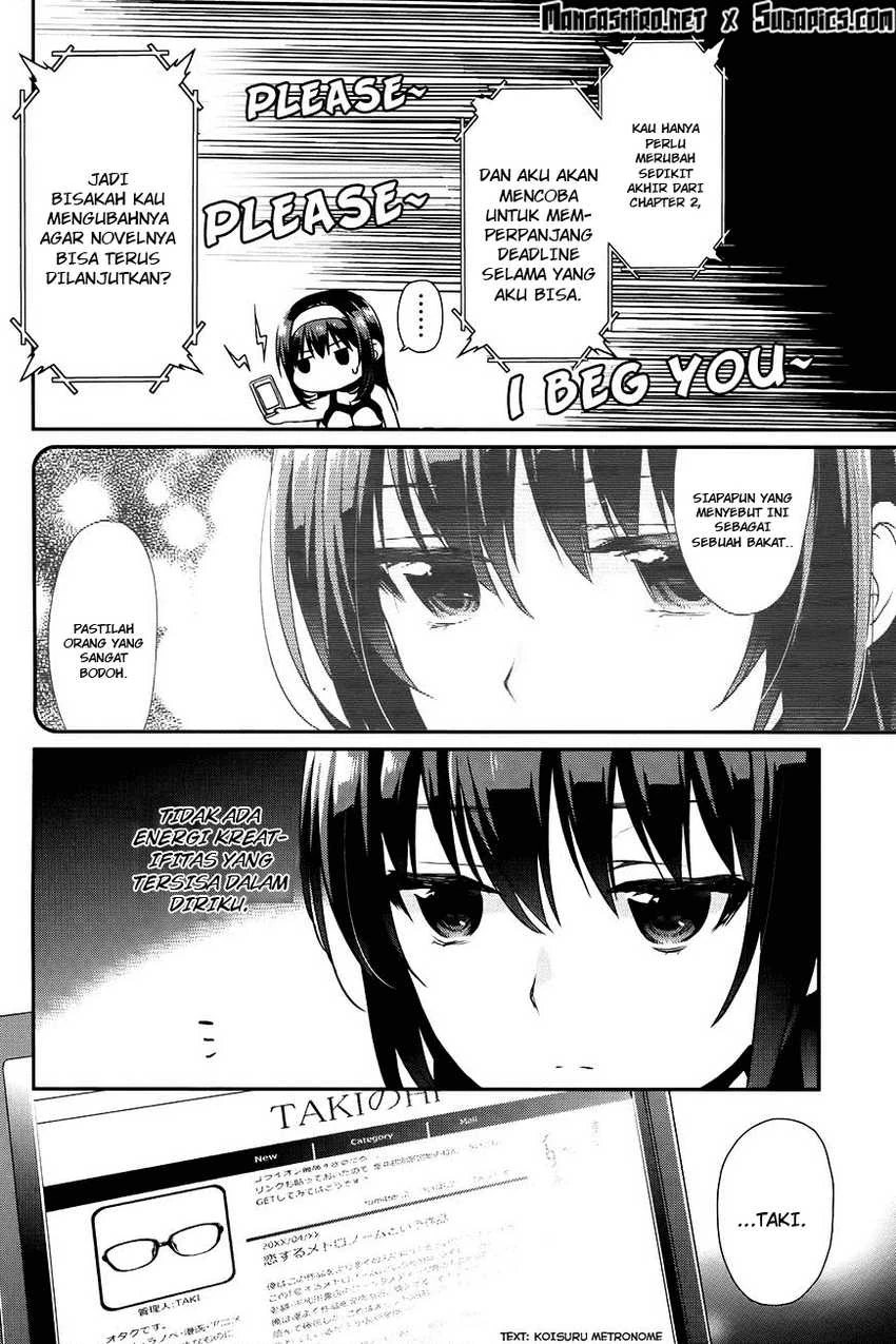 Halaman 9 — Saenai Heroine no Sodatekata: Koisuru Metronome Chapter 9