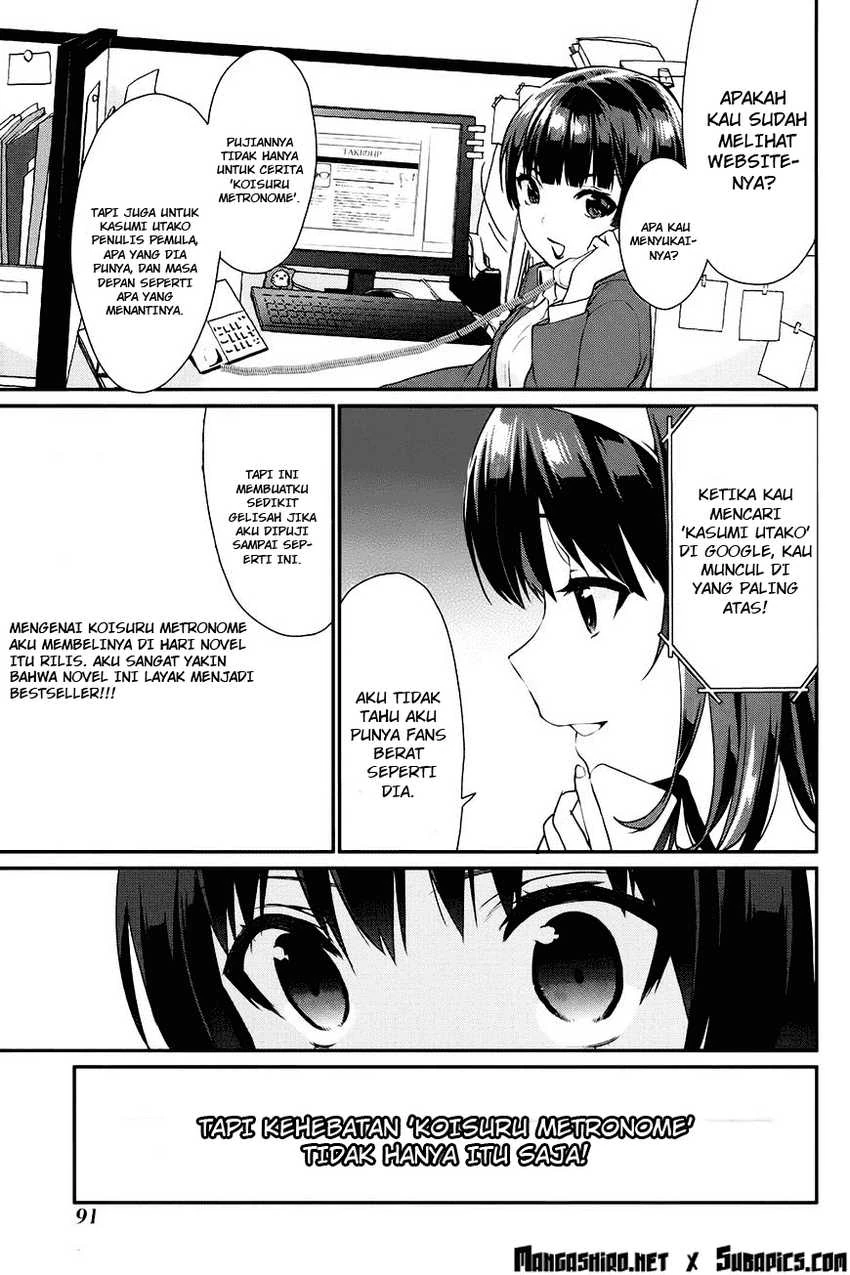 Halaman 10 — Saenai Heroine no Sodatekata: Koisuru Metronome Chapter 9