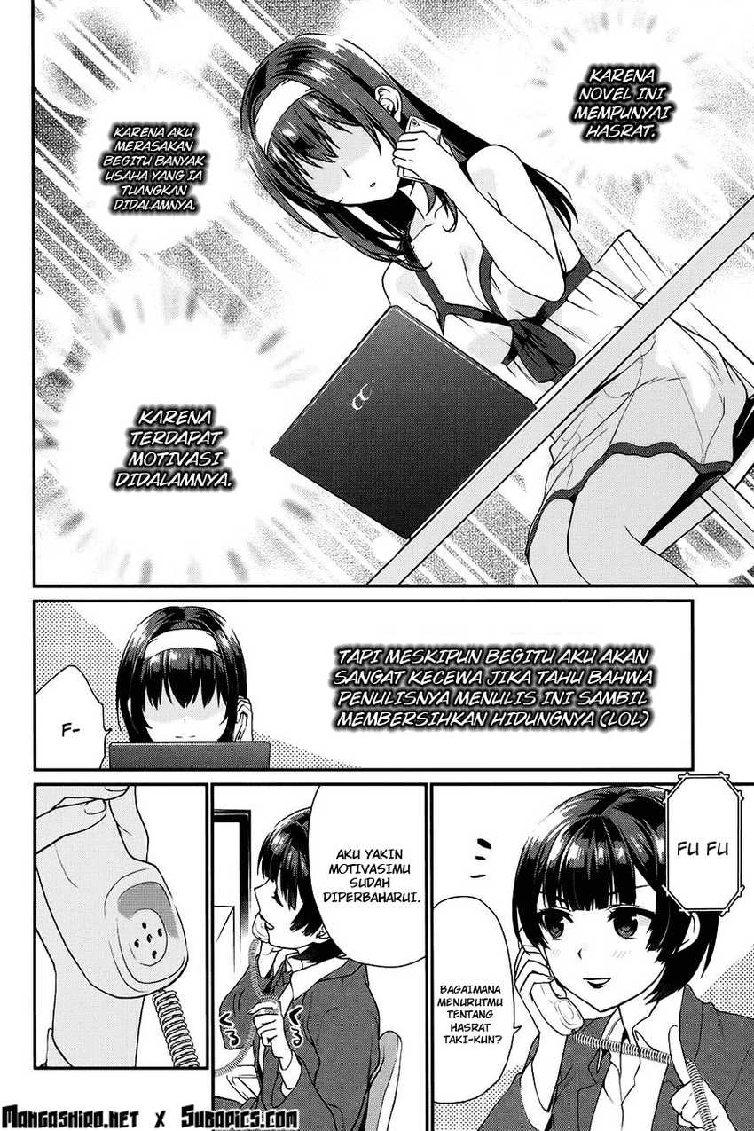 Halaman 13 — Saenai Heroine no Sodatekata: Koisuru Metronome Chapter 9