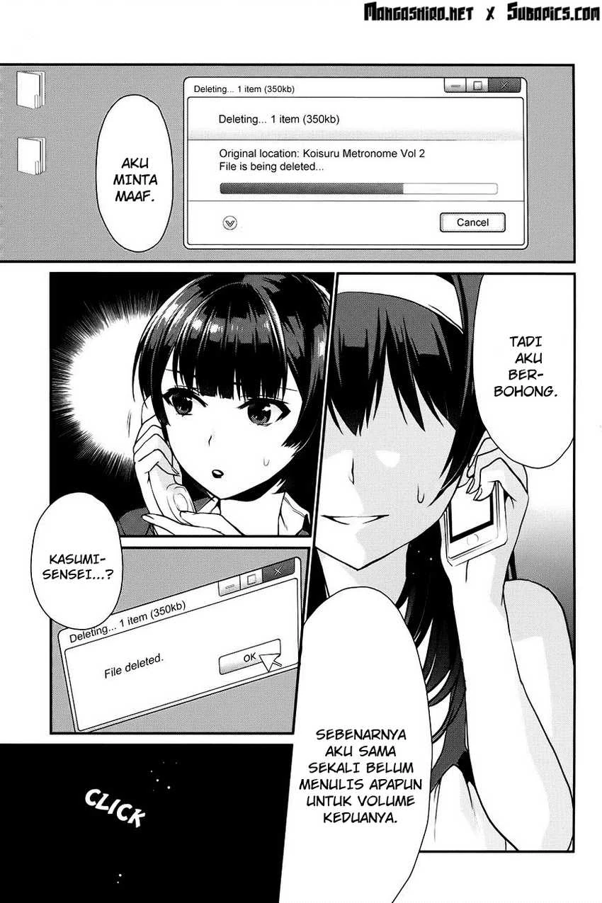 Halaman 16 — Saenai Heroine no Sodatekata: Koisuru Metronome Chapter 9