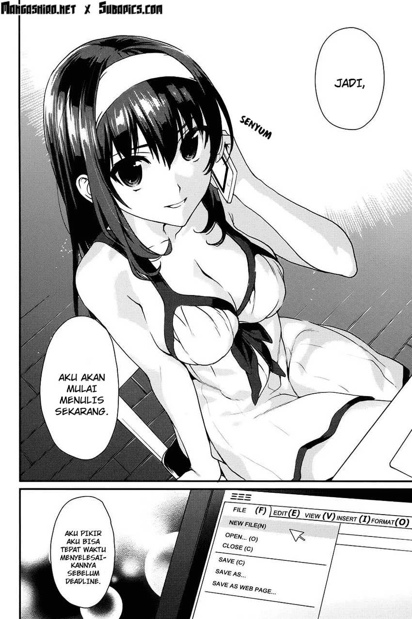 Halaman 17 — Saenai Heroine no Sodatekata: Koisuru Metronome Chapter 9