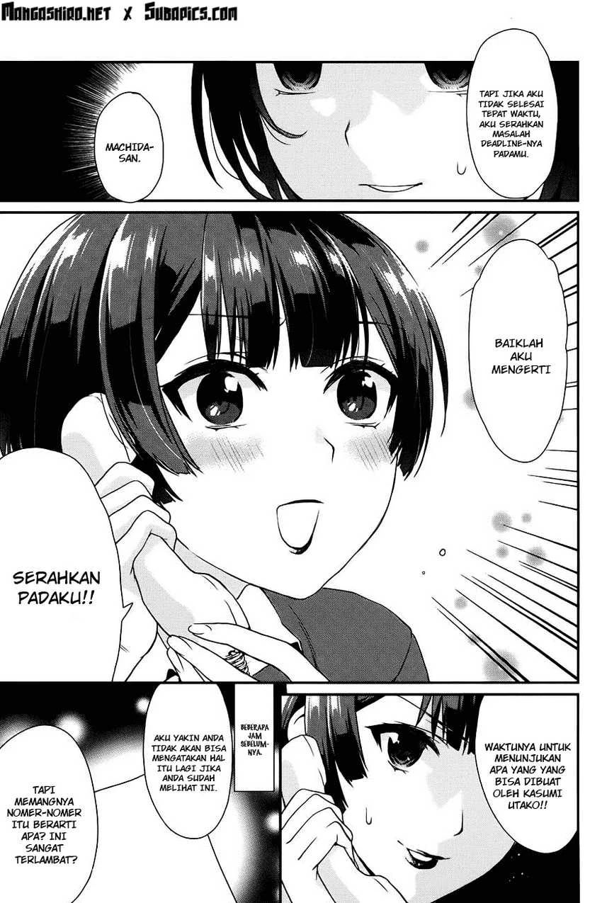 Halaman 18 — Saenai Heroine no Sodatekata: Koisuru Metronome Chapter 9