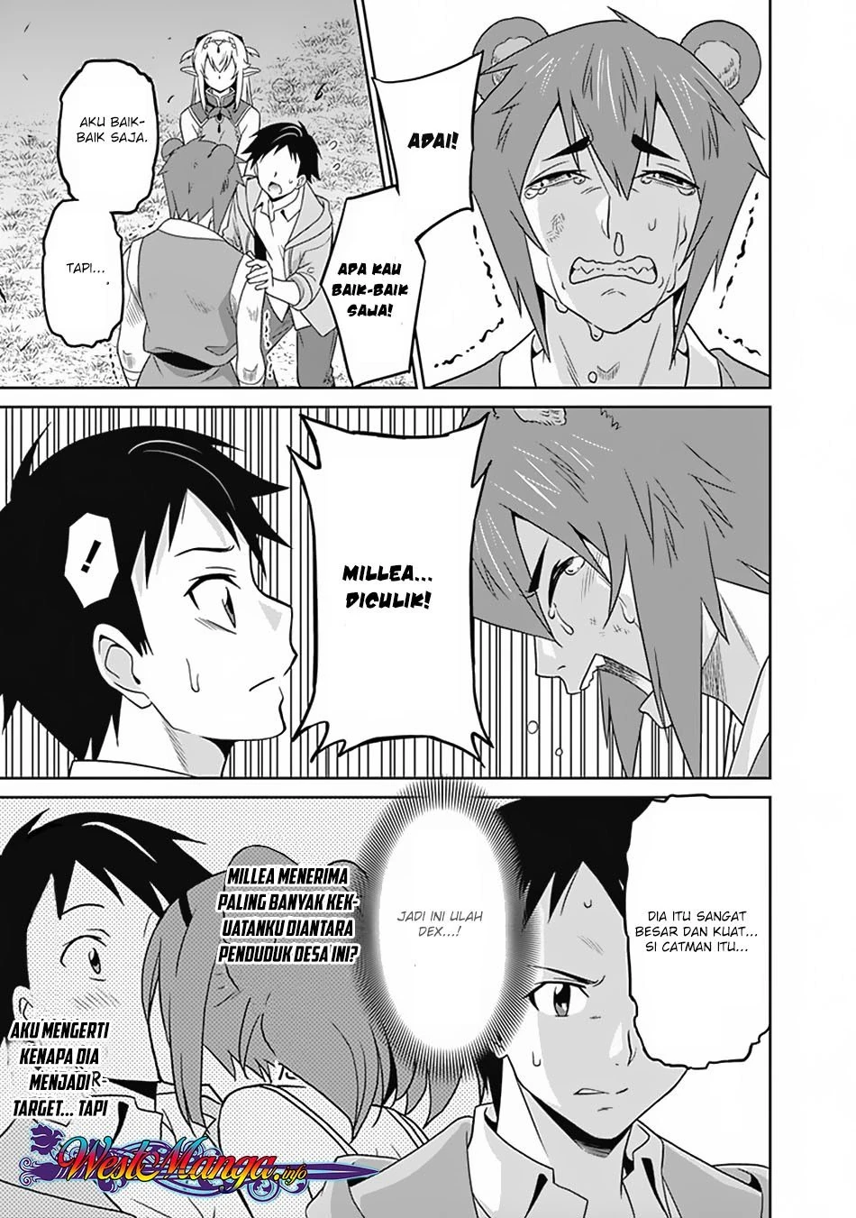 Halaman 8 — Saikyou no Shuzoku ga Ningen Datta Ken Chapter 16