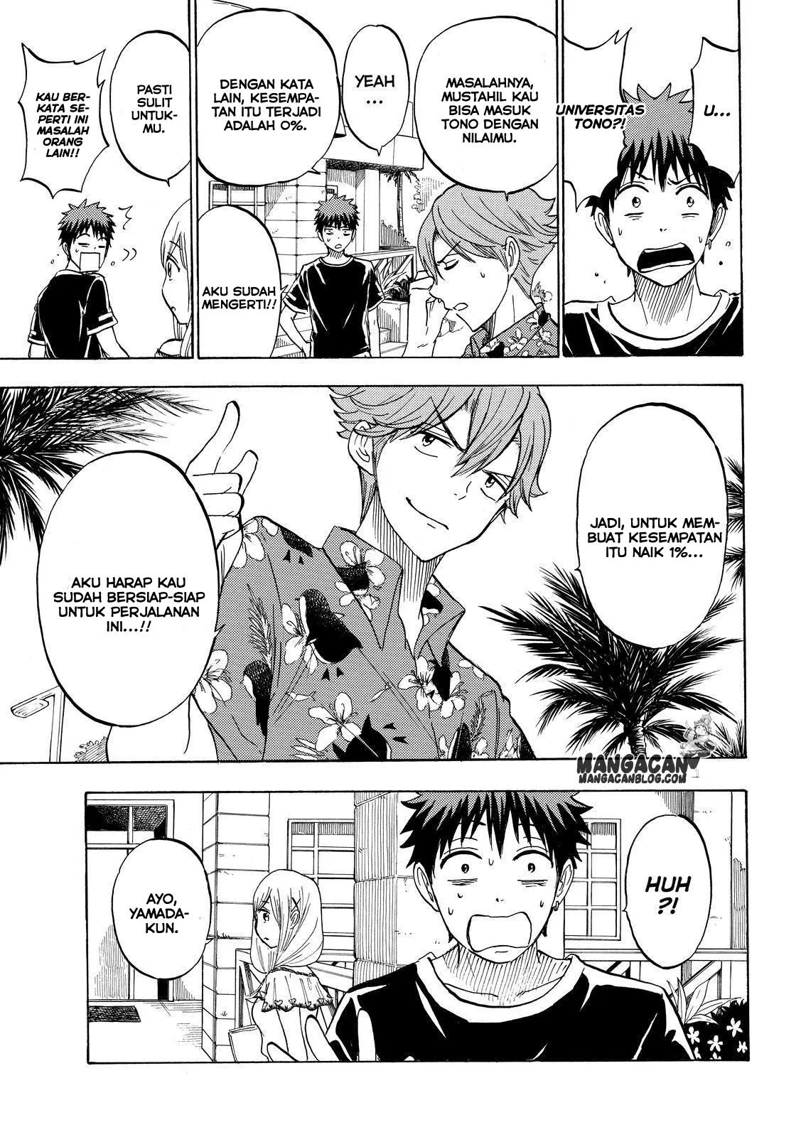 Halaman 5 — Yamada-kun to 7-nin no Majo Chapter 227