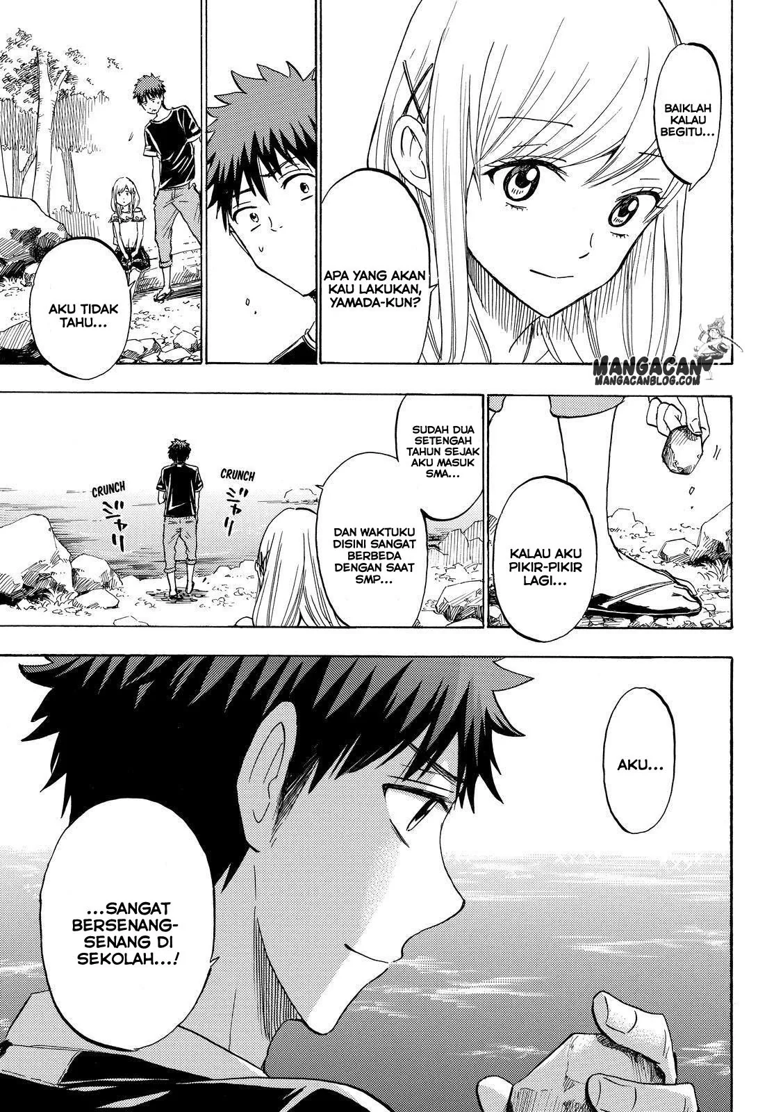 Halaman 16 — Yamada-kun to 7-nin no Majo Chapter 227
