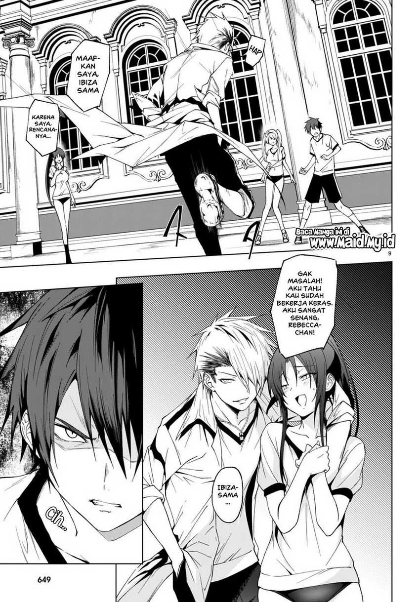 Halaman 9 — Maou Gakuen no Hangyakusha: Jinrui Hatsu no Maou Kouhou, Kenzoku Shoujo to Ouza wo Mezashite Nariagaru Chapter 41