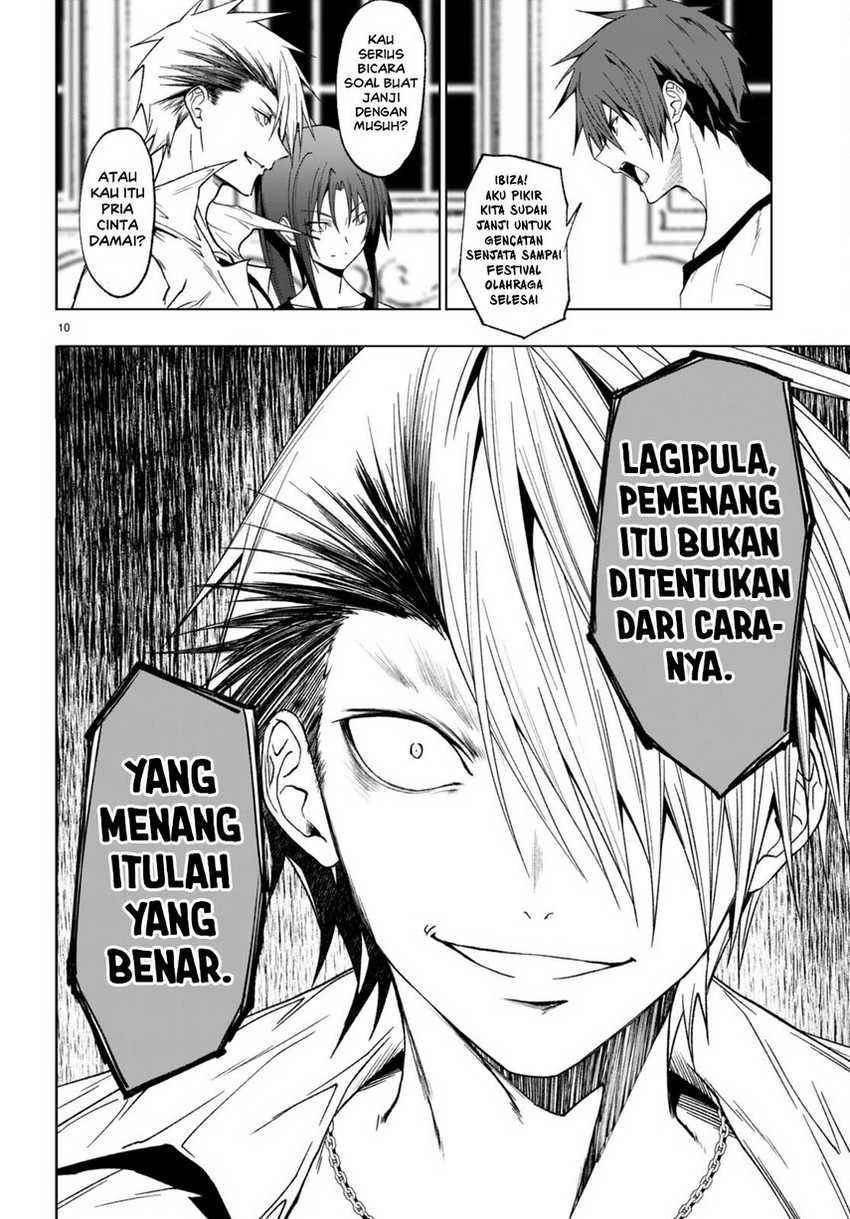 Halaman 10 — Maou Gakuen no Hangyakusha: Jinrui Hatsu no Maou Kouhou, Kenzoku Shoujo to Ouza wo Mezashite Nariagaru Chapter 41
