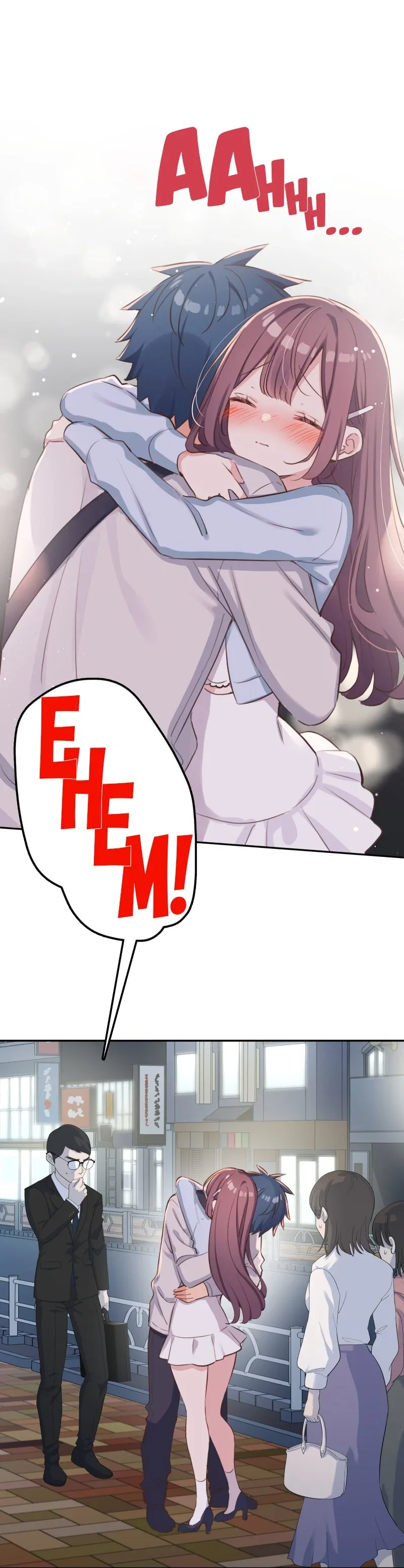 Halaman 4 — Waka-chan Is Flirty Again Chapter 195