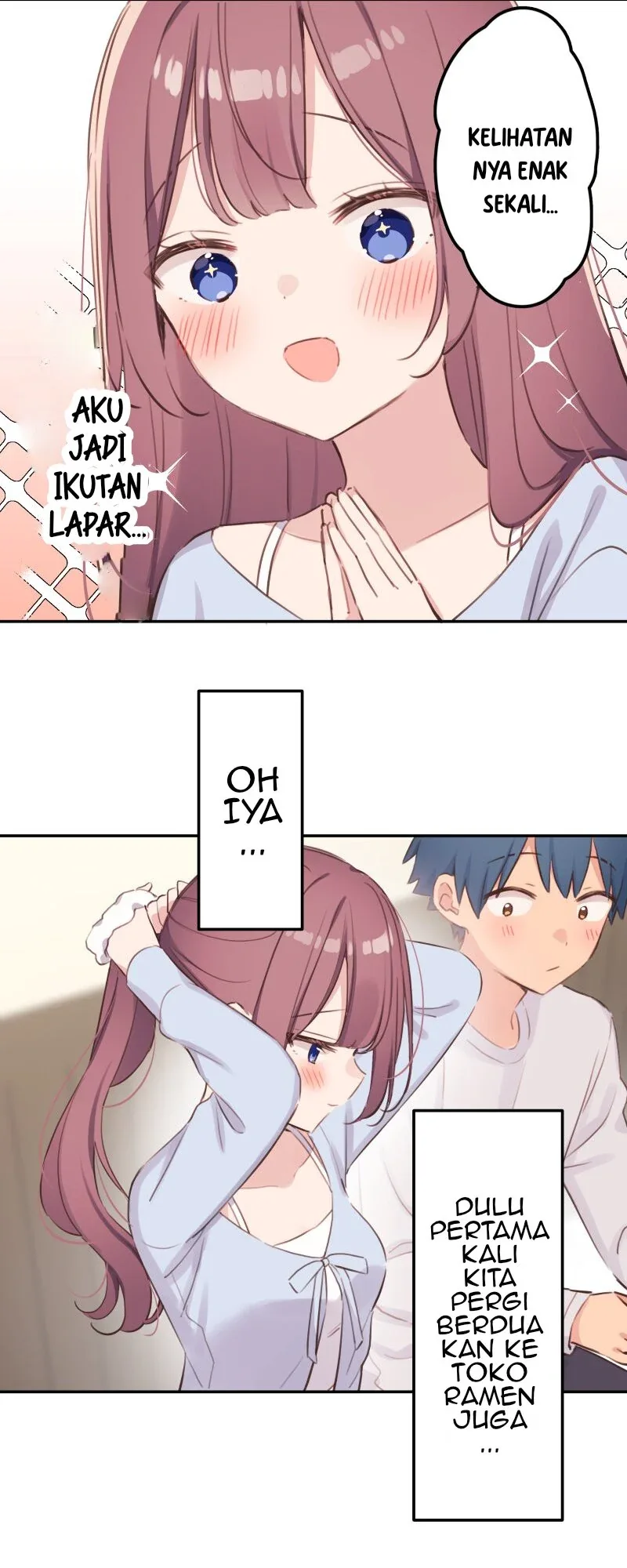 Halaman 12 — Waka-chan Is Flirty Again Chapter 195