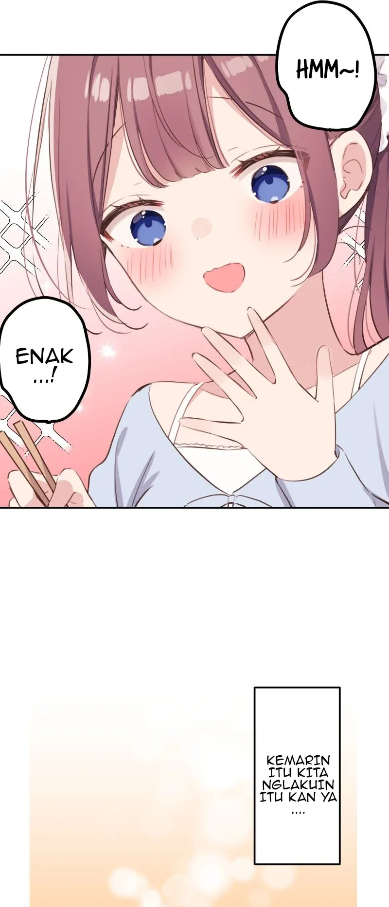 Halaman 15 — Waka-chan Is Flirty Again Chapter 195