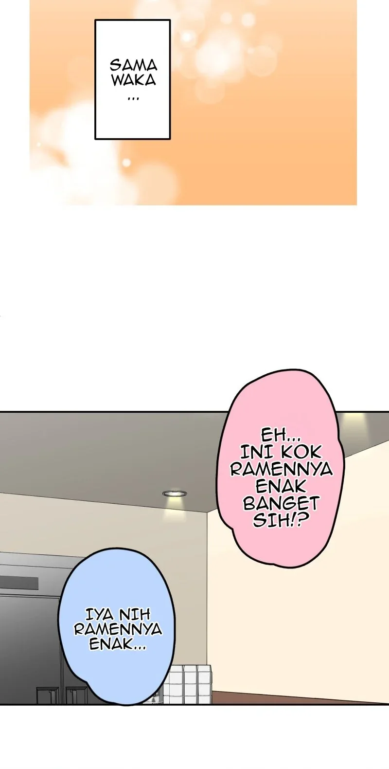 Halaman 16 — Waka-chan Is Flirty Again Chapter 195