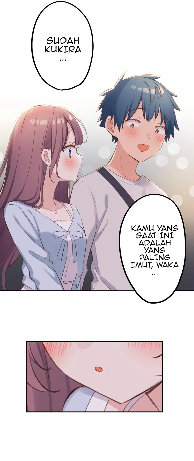 Halaman 28 — Waka-chan Is Flirty Again Chapter 195
