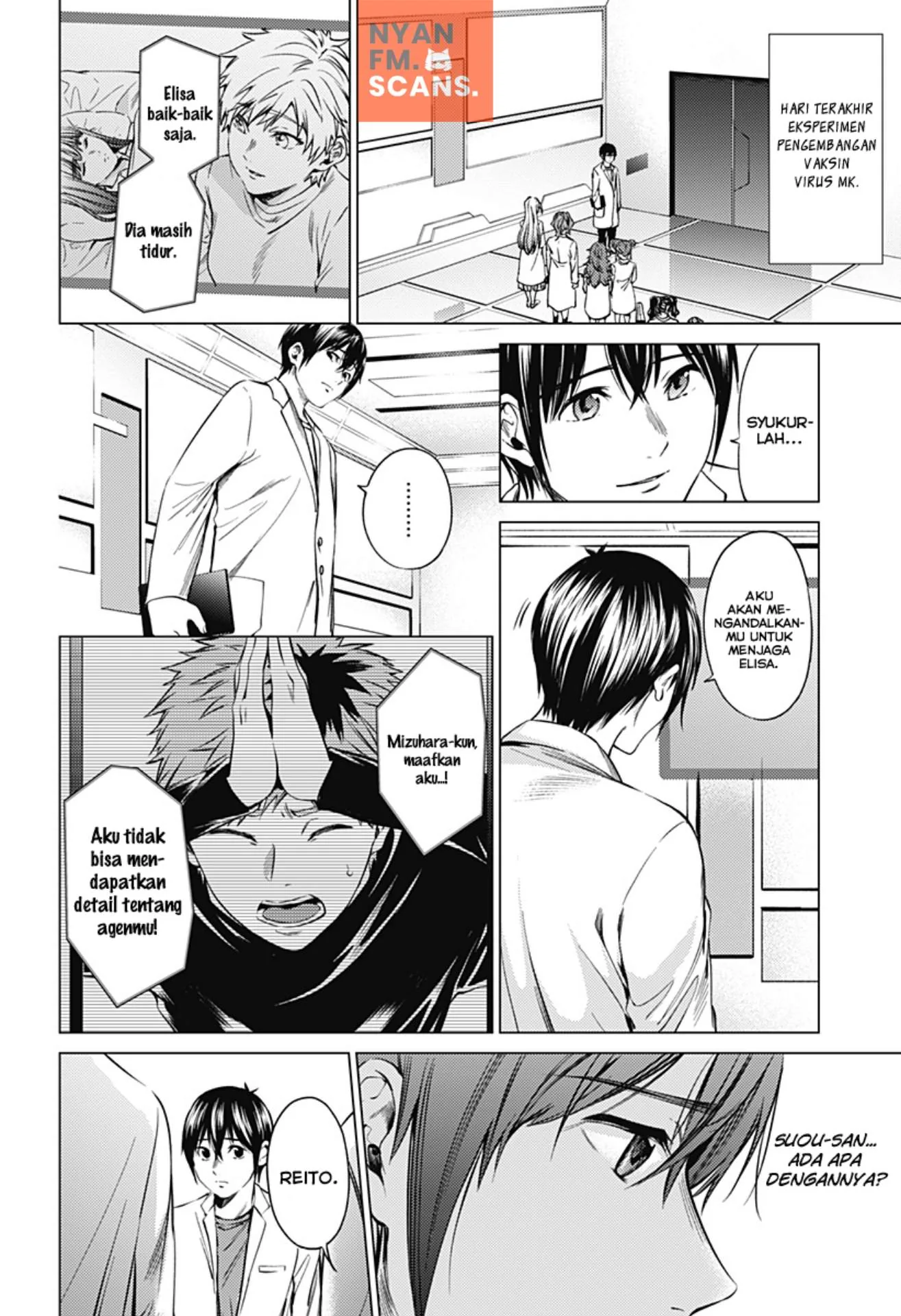 Halaman 9 — Shuumatsu no Harem Chapter 76