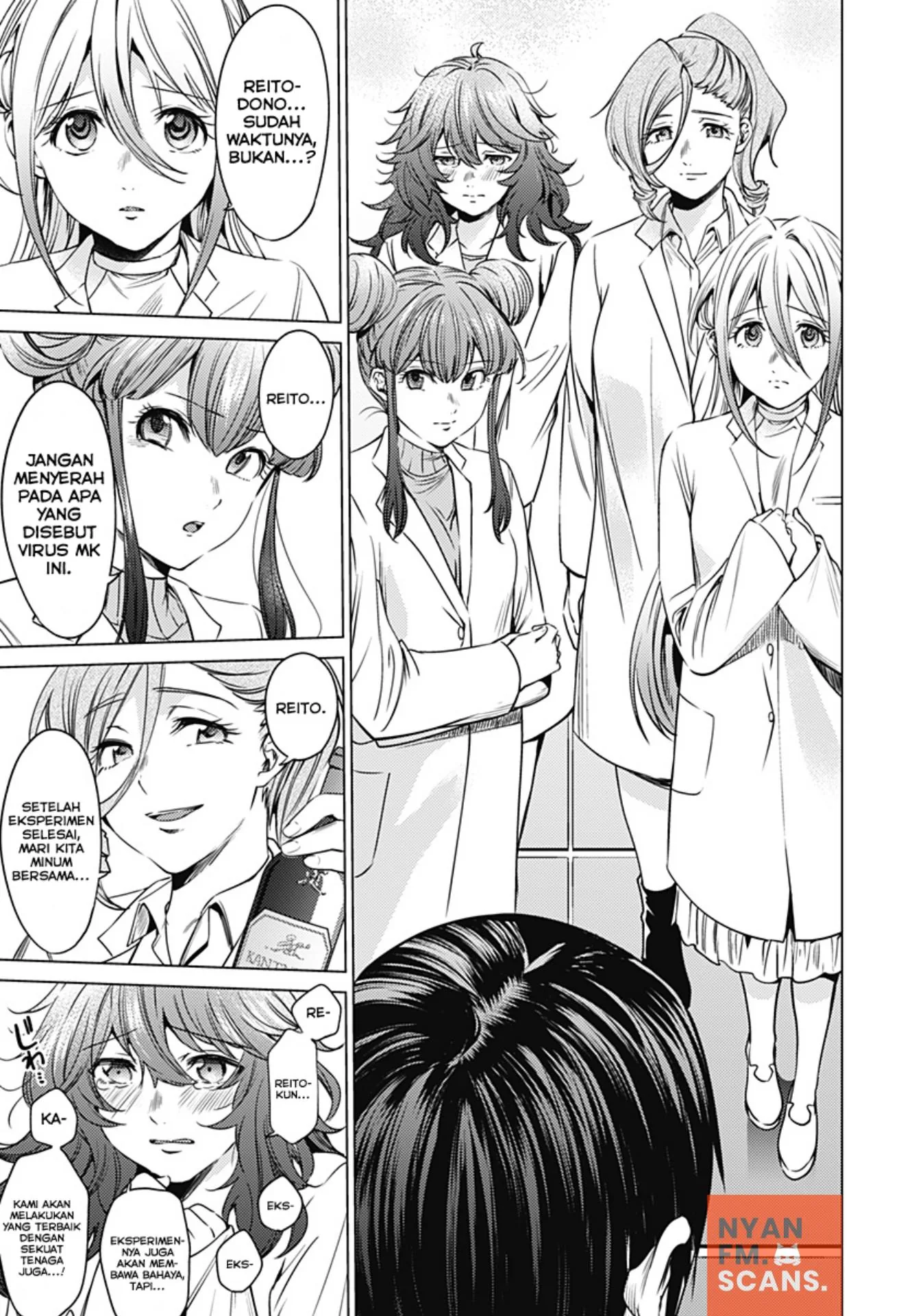 Halaman 10 — Shuumatsu no Harem Chapter 76