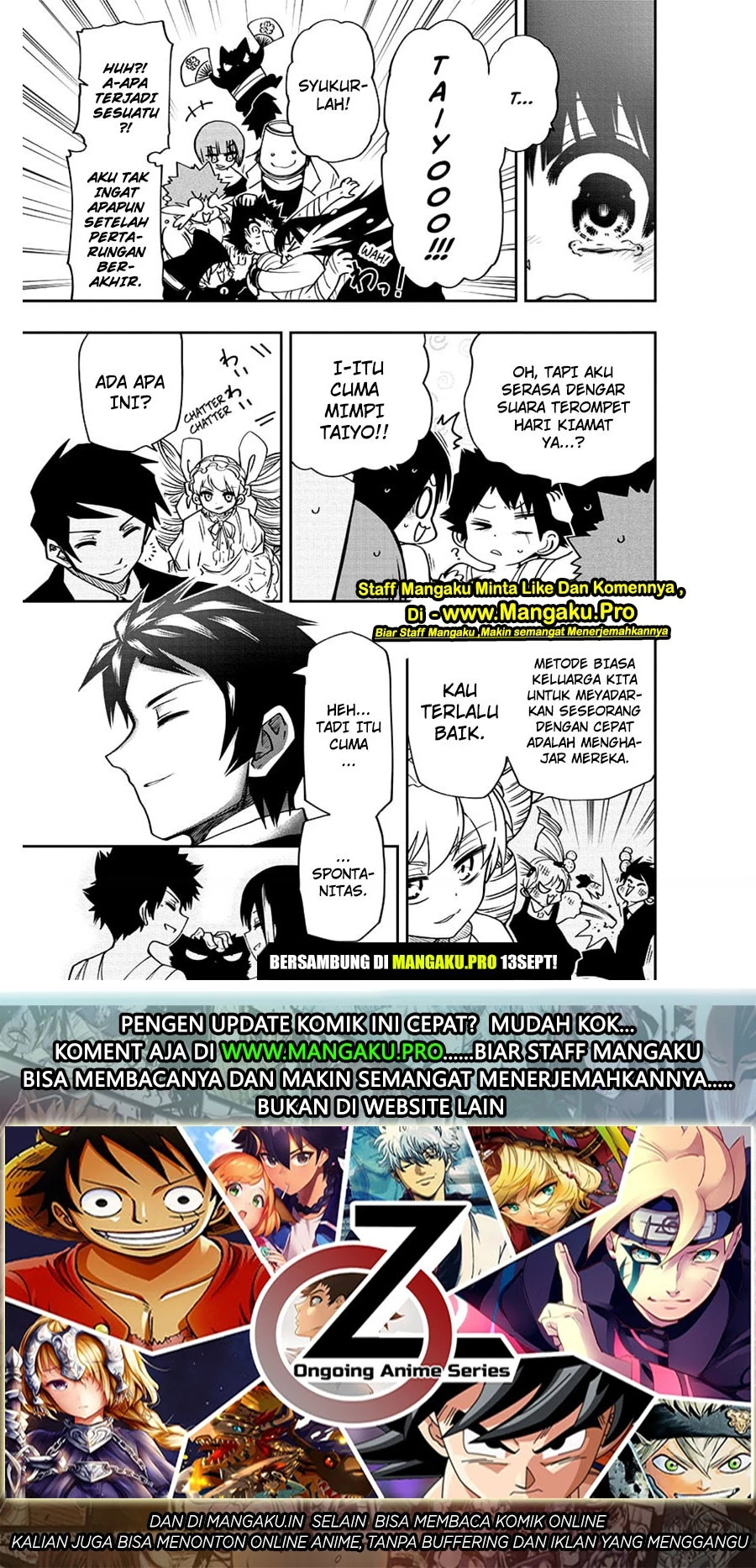 Halaman 17 — Yozakura-san Chi no Daisakusen Chapter 49