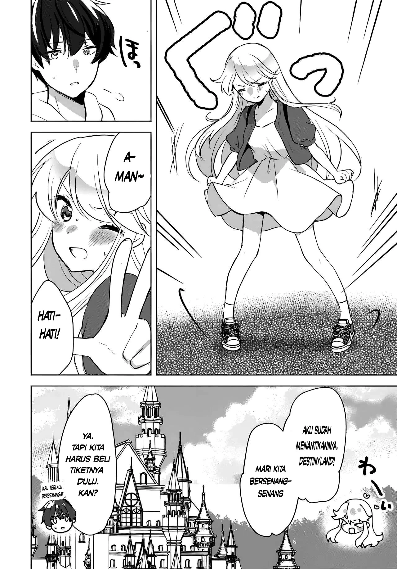 Halaman 5 — Nyanta to Pomeko: Imasara Shinjiteiru to Iwaretemo Mou Teokure da Chapter 12