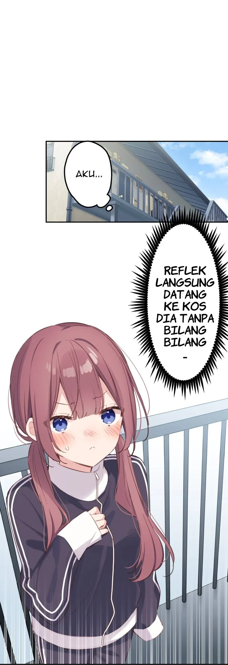Halaman 3 — Waka-chan Is Flirty Again Chapter 185