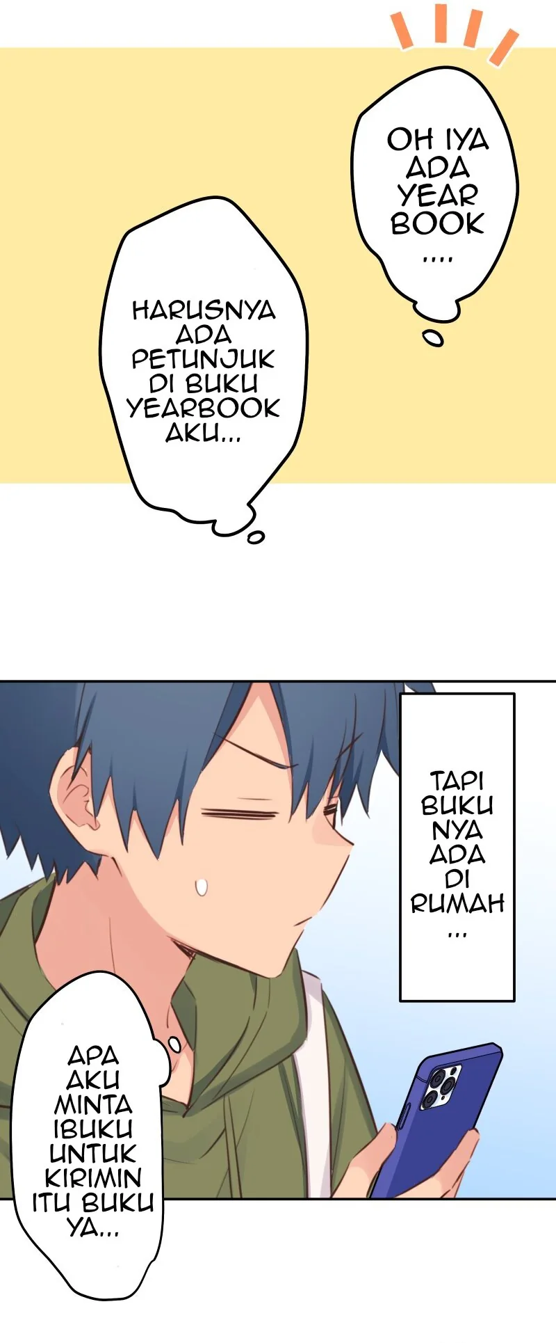 Halaman 15 — Waka-chan Is Flirty Again Chapter 185