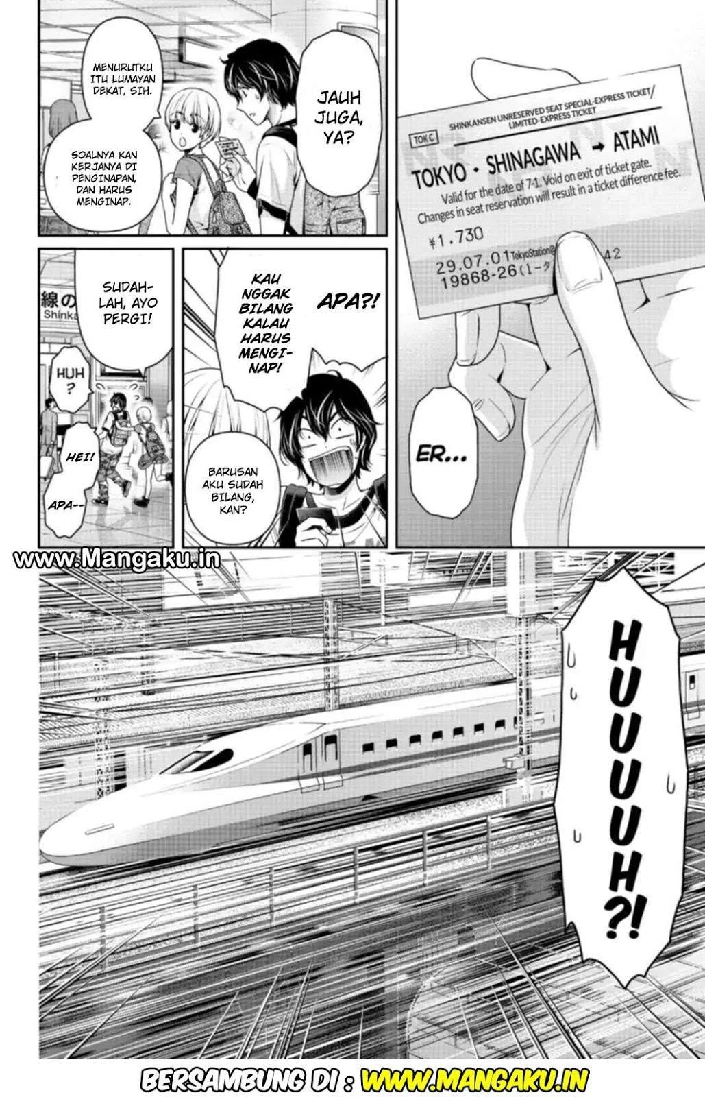 Halaman 16 — Domestic na Kanojo Chapter 159
