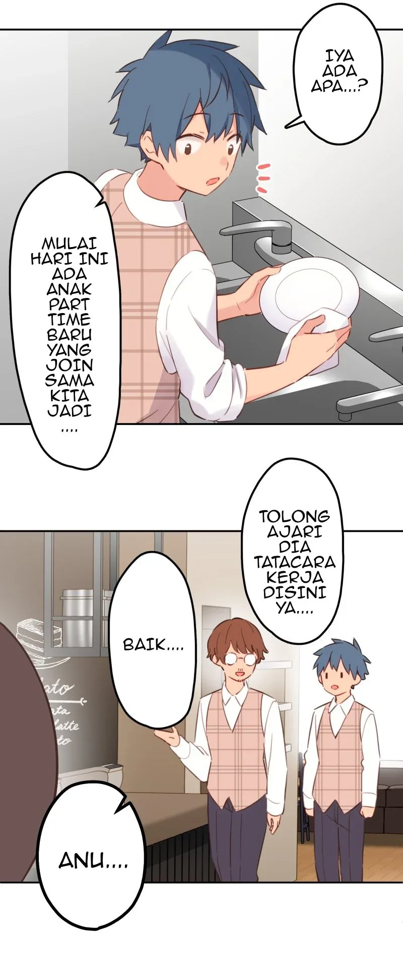 Halaman 34 — Waka-chan Is Flirty Again Chapter 168