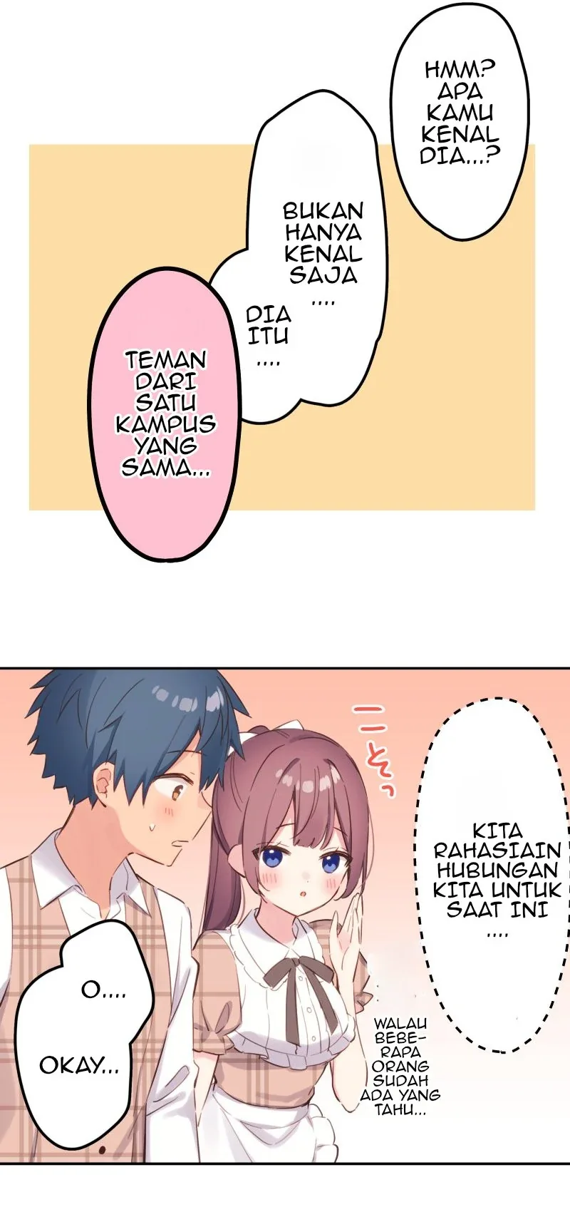 Halaman 37 — Waka-chan Is Flirty Again Chapter 168