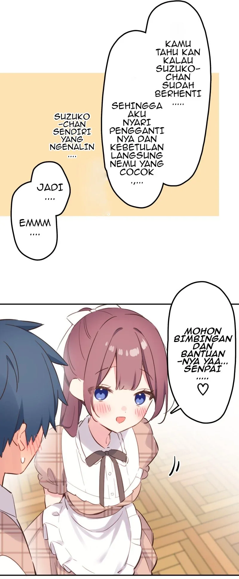 Halaman 38 — Waka-chan Is Flirty Again Chapter 168
