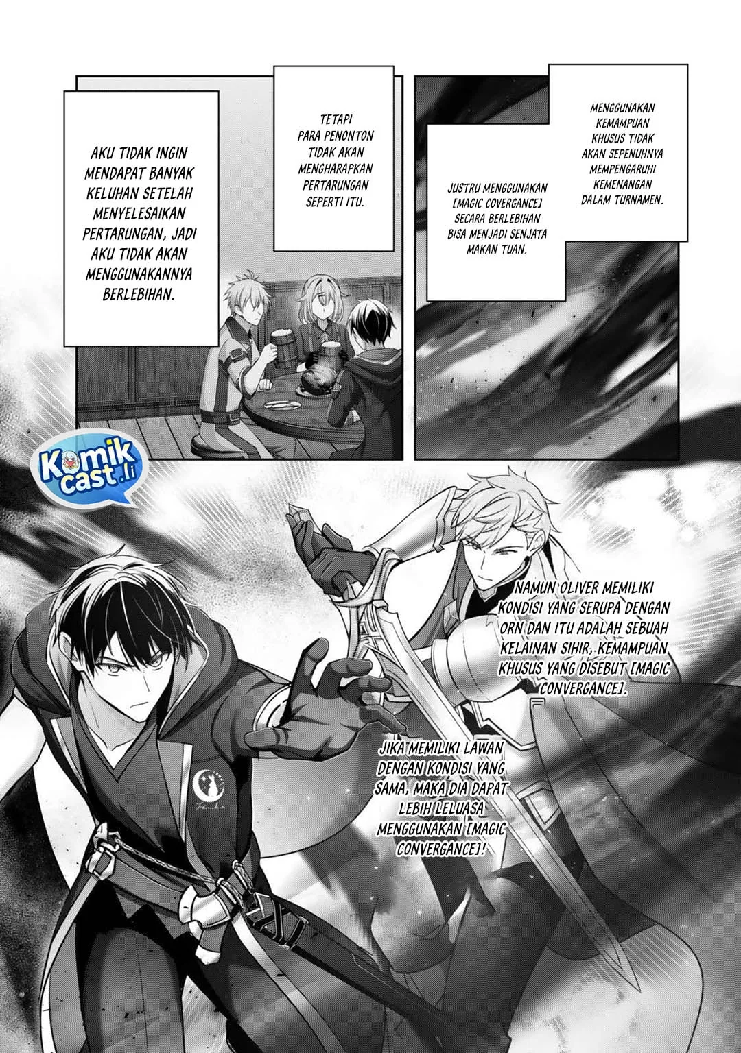 Halaman 34 — Yuusha Party wo Oidasareta Kiyoubinbou: Party Jijou de Fuyo Jutsushi wo Yatteita Kenshi, Bannou e to Itaru Chapter 50